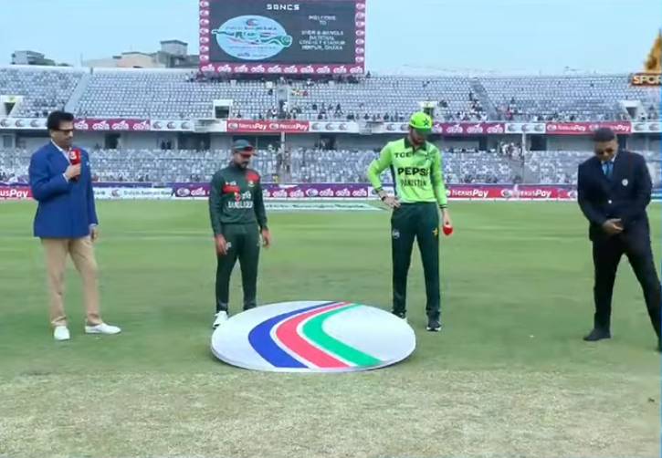 Pakistan bat first in second Bangladesh ODI in Mirpur