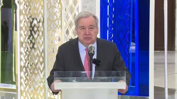 UN chief calls on Hezbollah, Israel to 'stop the war' in Beirut visit