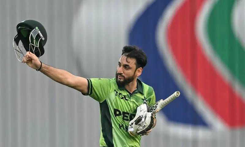 Salman Ali Agha reprimanded for breaching ICC Code of Conduct during Bangladesh ODI