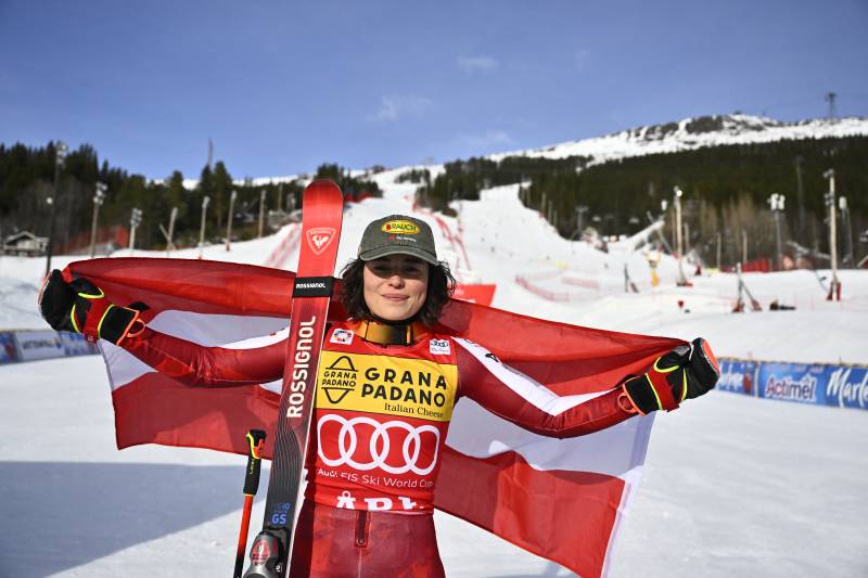 Scheib seals World Cup giant slalom with Are win, Shiffrin fifth after scare