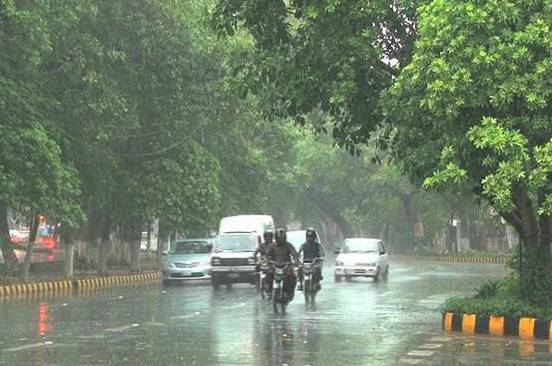 Light to moderate rain turns weather pleasant in Punjab, KP cities