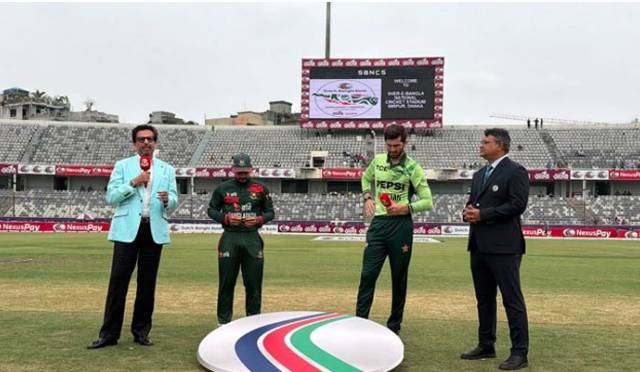 Pakistan wins toss, opt to bowl first against Bangladesh in final ODI decider