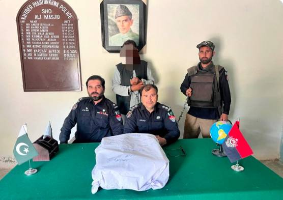 Police recover 10 kgs of crystal meth from a car in Khyber