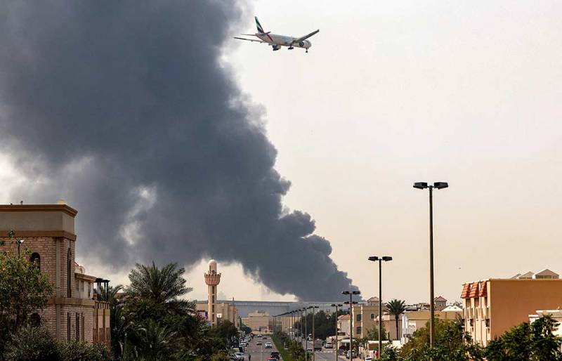 Attacks hit UAE after Iran blames it for strikes