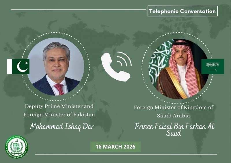 Dar discusses regional situation with Saudi FM as Iran war rages 