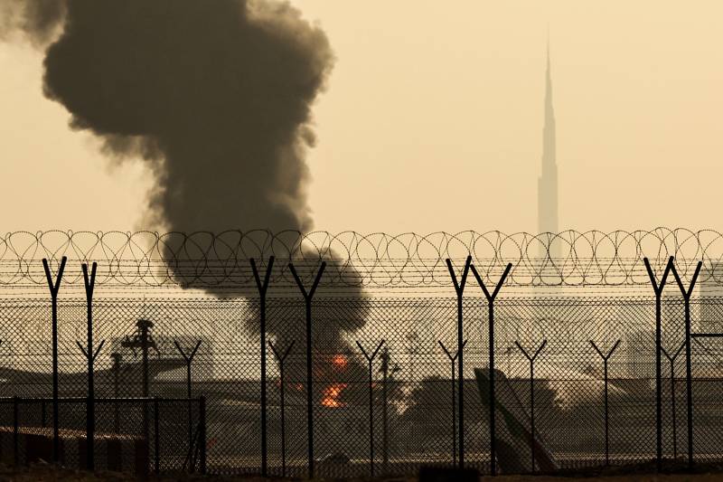 Dubai airport flights disrupted after nearby drone fire, one killed in Abu Dhabi