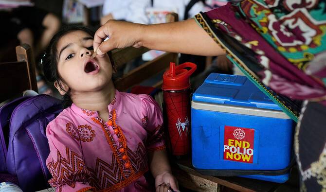 Govt to launch anti-polio campaign in April 