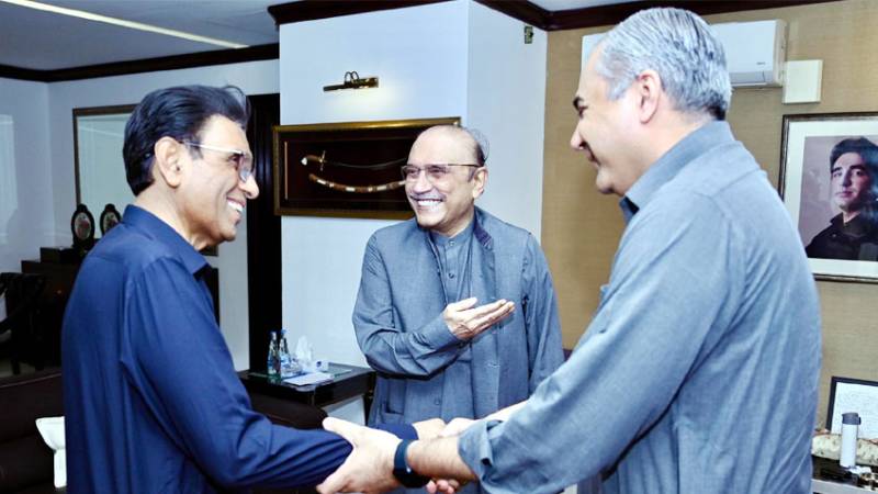 Government will take MQM-P along, Zardari assures Siddiqui