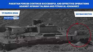 Pakistan fires anti-tank missiles to destroy Afghan military infrastructure near Khyber