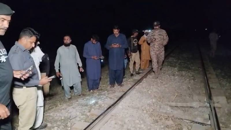 Jaffar Express escapes tragedy as railway track blown up in Shikarpur