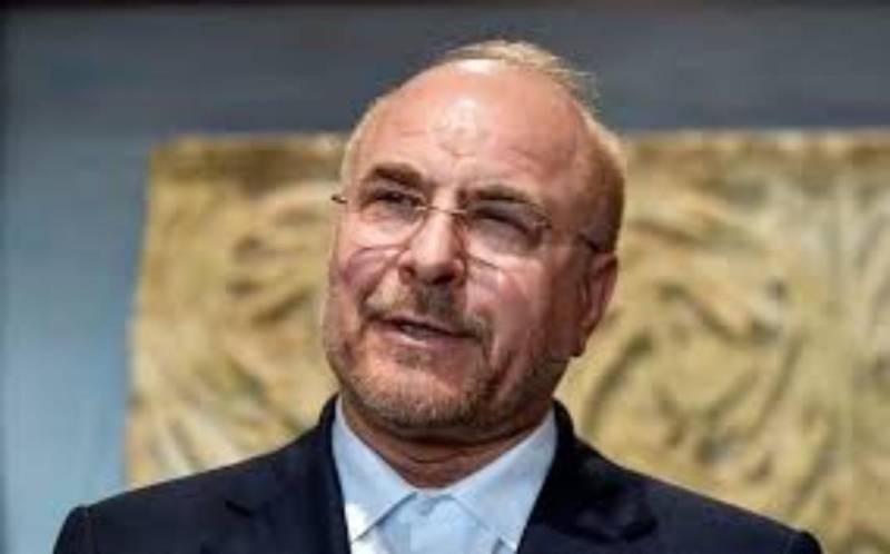Iran parliament speaker says Mideast post-war order will exclude US