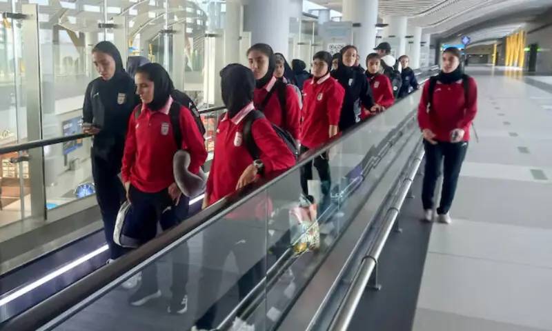 Iran women's football team cross Turkish border to head home: AFP