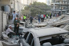 Israel conducts wave of strikes on Beirut