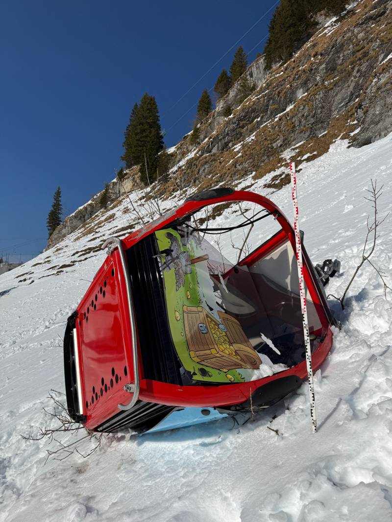 One killed as cable car plunges down Swiss mountainside