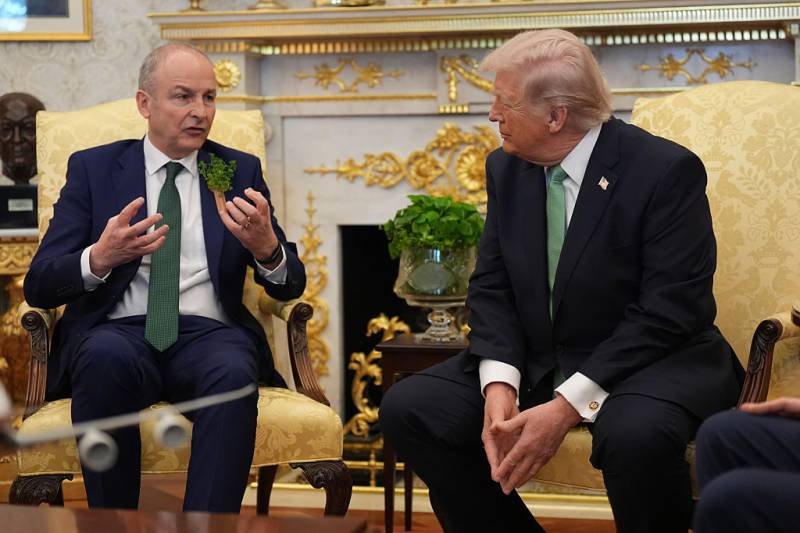 Irish PM pushes Trump on Iran -- politely
