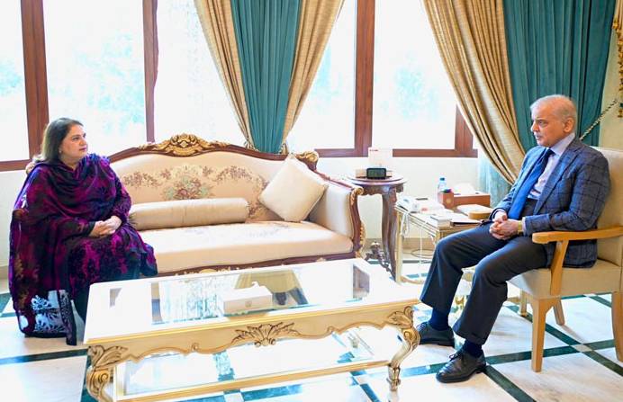 Rubina briefs PM Shehbaz on Benazir Income Support Programme