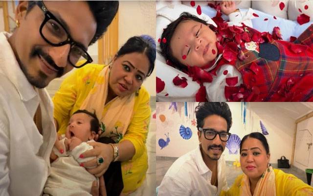 Bharti Singh unveils son’s face, internet calls him Haarsh ‘Carbon Copy’