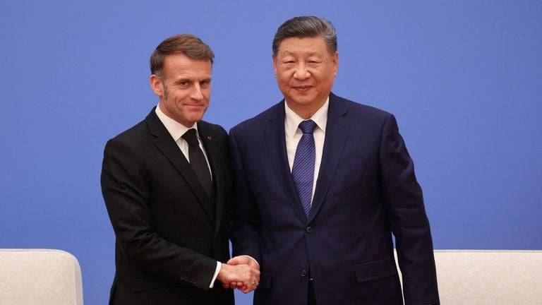 China, France should 'work together' to resolve Mideast crisis: Beijing