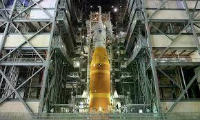 NASA returns Moon rocket to pad, eyeing April 1 launch