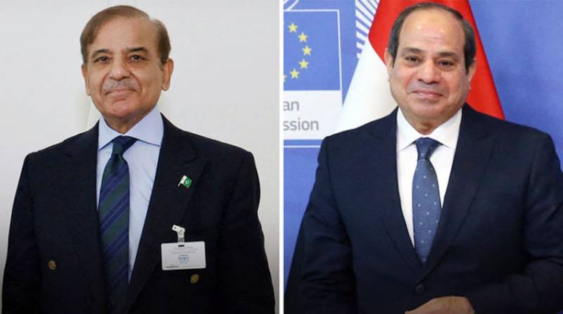 PM Shehbaz, Egyptian President exchange Eid greetings, discuss Middle East tensions