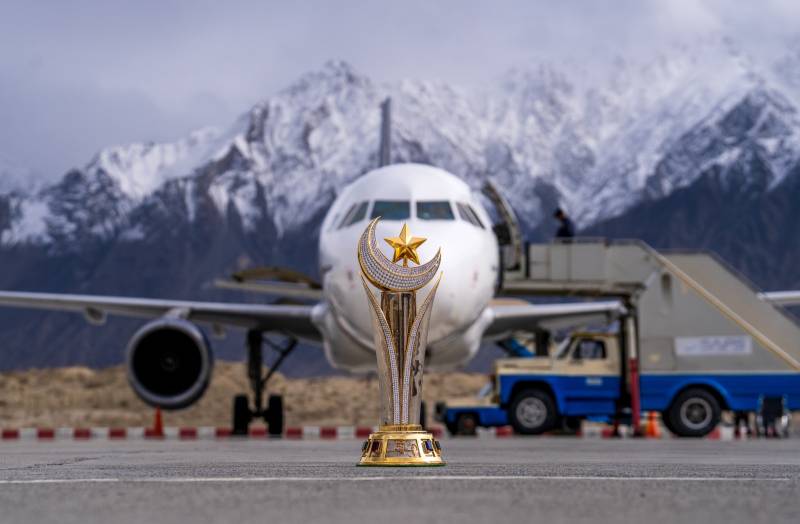 PSL ‘Infinity’ Trophy tour reaches Lahore 