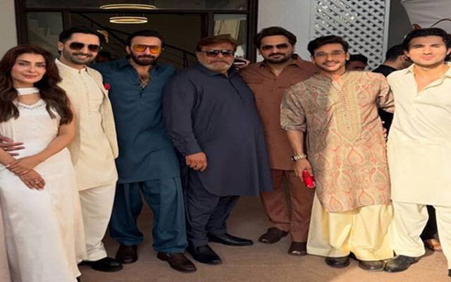 Glamour and glitz: Star-studded Eid celebration hosted by Sabzwari family