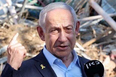 Israel PM visits town hit by Iran strike, vows to target Guards leaders