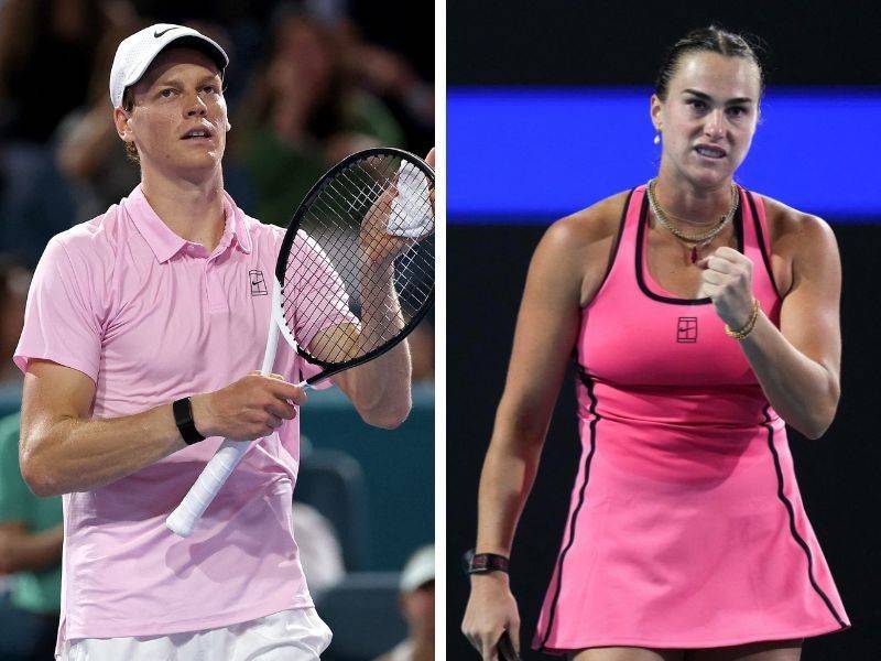 Sinner, Sabalenka march on in Miami as more seeds crash out