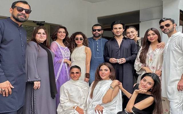 Ayeza Khan leads GLAM SQUAD at celebrity-filled Eid brunch