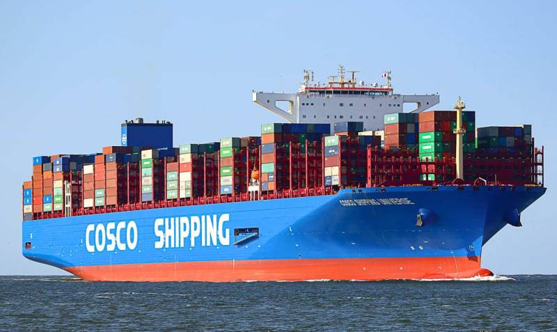 China shipping giant Cosco says resumes bookings to some Gulf countries