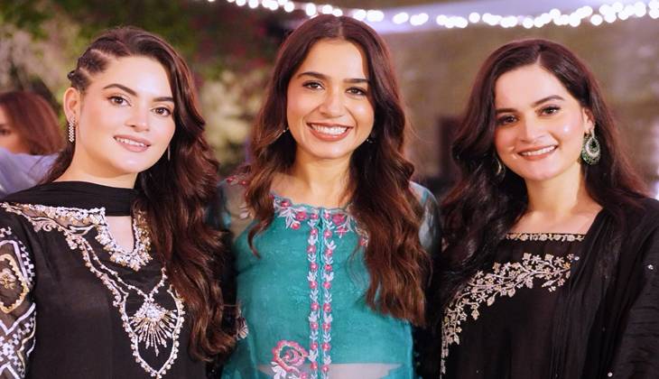 Mansha Pasha celebrates Eid with celebrity friends