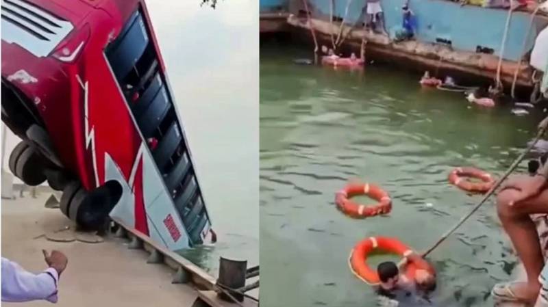 Bangladesh rescuers recover 24 bodies after bus plunges into river