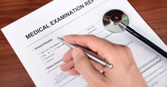 Federal government orders mandatory medical exams for grades 17 to 22 officers 
