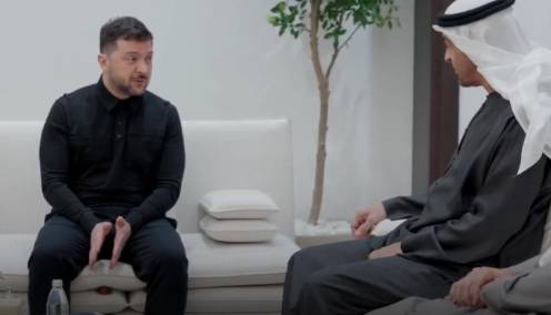 Zelensky says Ukraine, UAE 'agreed to cooperate' on defence