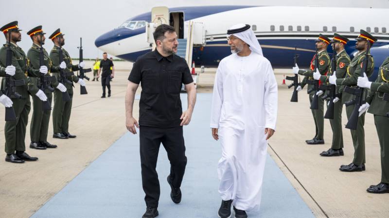 Zelensky visits UAE, Qatar for air security talks with Gulf