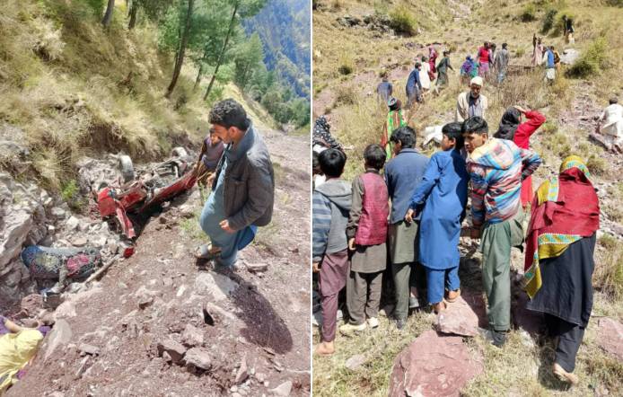 Deadly road accidents in Muzaffarabad and Nawabshah claim five lives