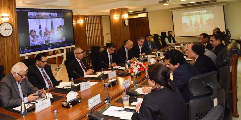 FM Aurangzeb holds consultation on petroleum prices subsidies