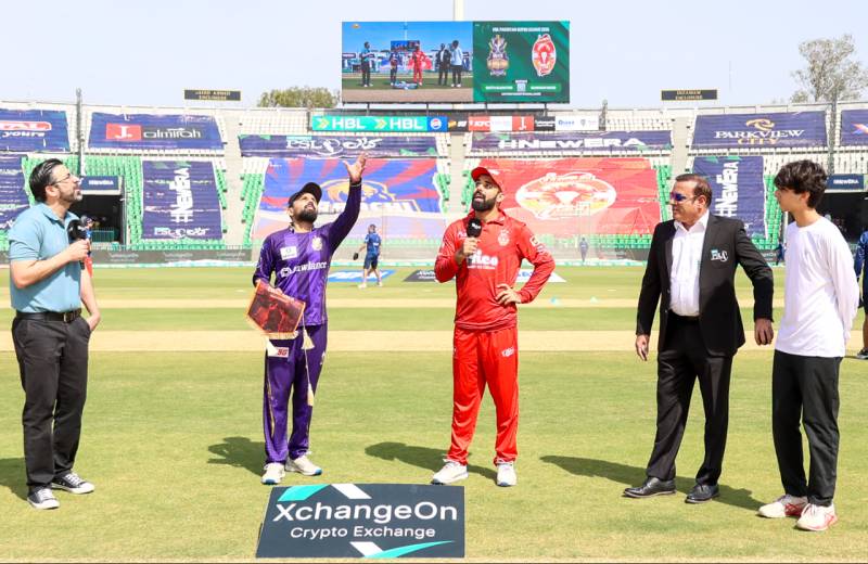 Quetta Gladiators elect to bat first against Islamabad United