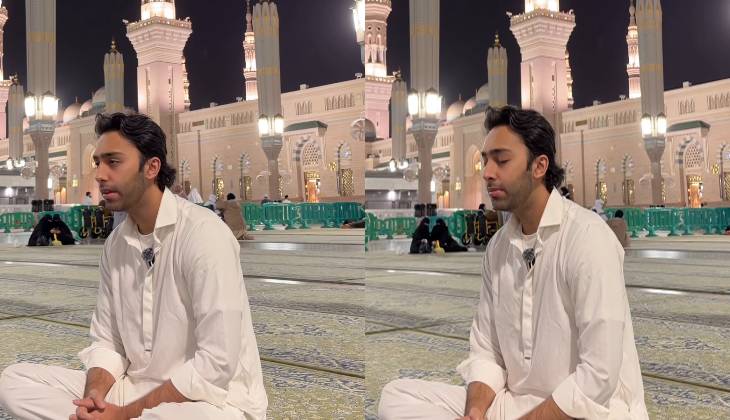 Ashir Wajahat’s Naat reciting at Masjid Nabvi leaves listeners amazed