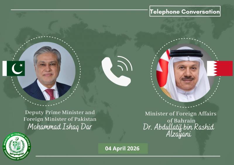 Pakistan, Bahrain agree to promote dialogue for regional peace