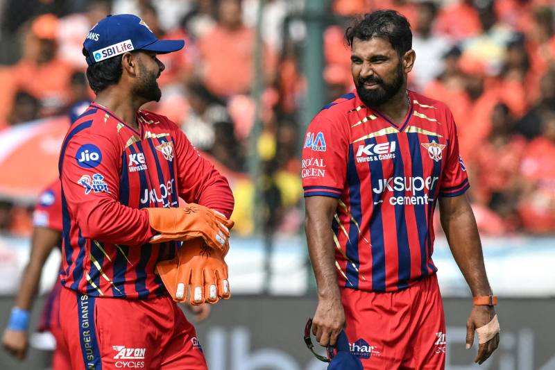 Shami, Pant help Lucknow beat Hyderabad in nervy IPL clash