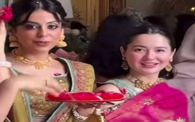 Hania Amir and Yashma Gill bring bridesmaid charm to spotlight
