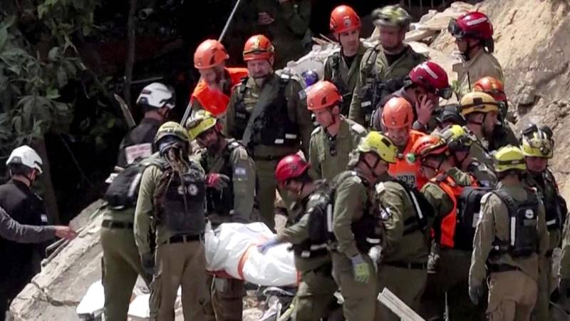 Israel rescuers say four bodies recovered from Iran strike site