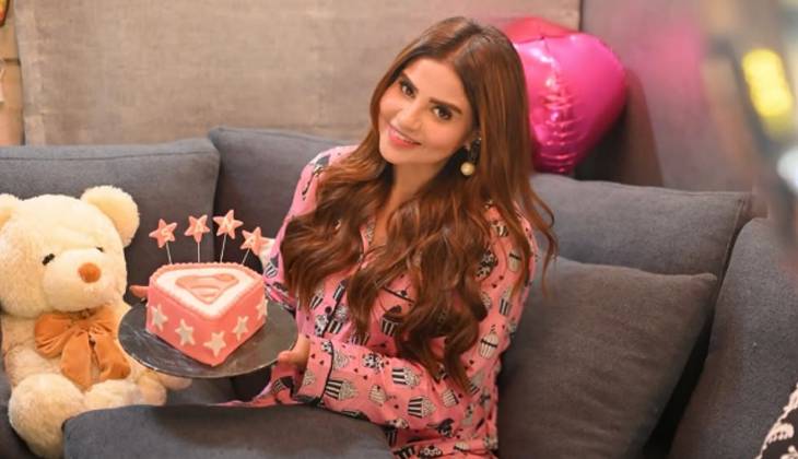 Producer Sana Shahnawaz’s birthday celebrated by Pakistani celebrities.