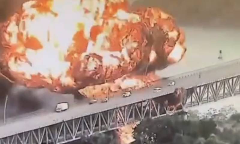 Bridge explosion near Panama Canal kills one, injures two