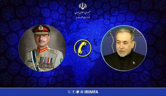 Iran praises Pakistan’s peace efforts in call between Araghchi and Army Chief Asim Munir