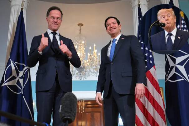 Trump blasts NATO after closed-door Rutte meeting
