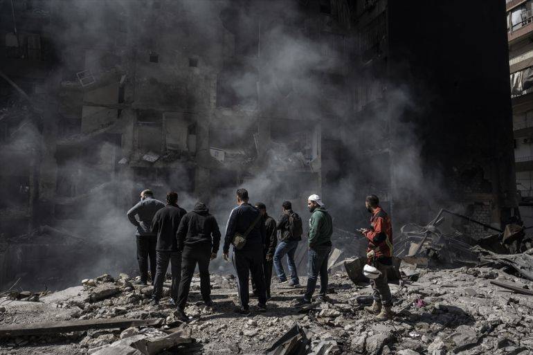Israeli strike in south Lebanon kills 13 security personnel