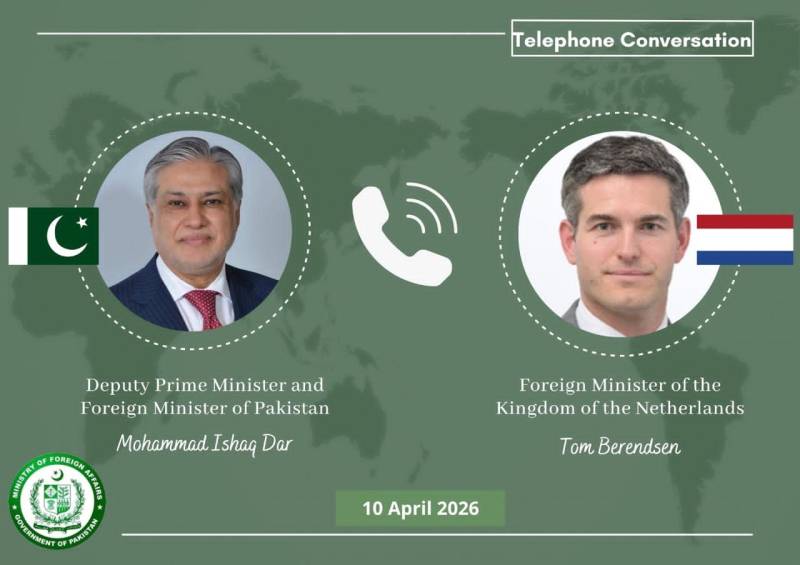 Pakistan, Netherlands vow for closer economic cooperation