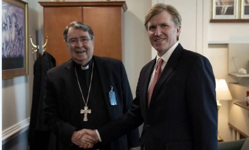 Pentagon denies giving Vatican envoy 'bitter lecture'